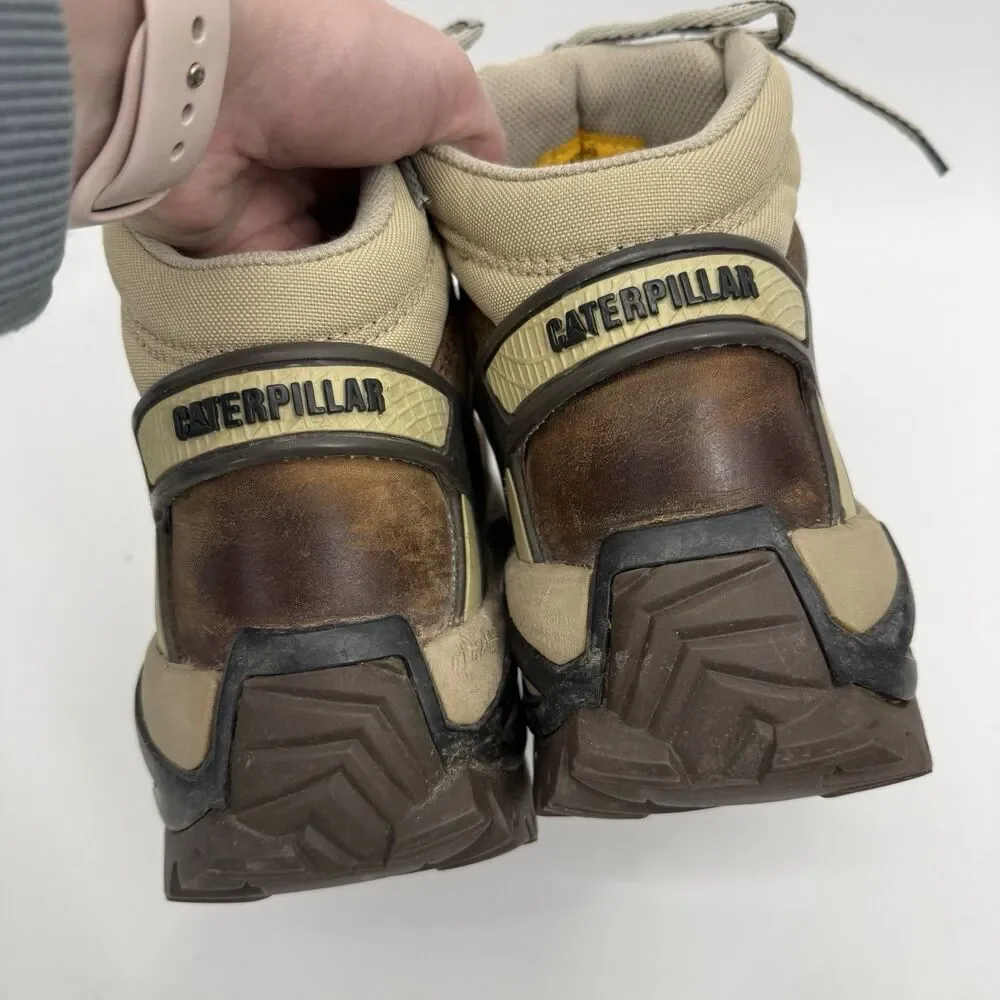 Caterpillar Men Diagnostic Hi Waterproof Leather Steel Toe Work Boot 10.5